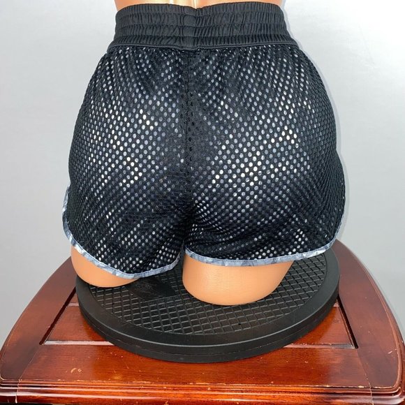C9 By Champion M Mesh Overlay Activewear Pull On Elastic Waist Shorts - Picture 4 of 12